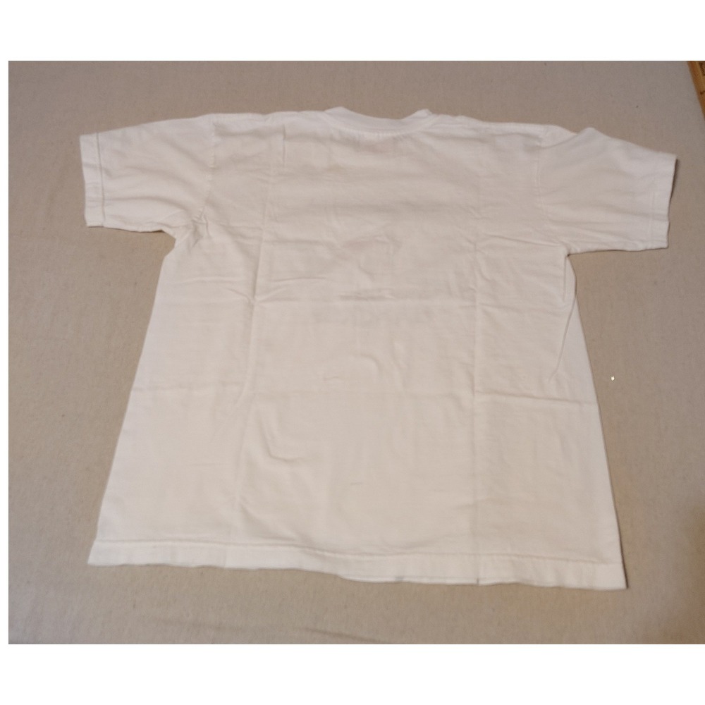 Vintage Singha Beer T Shirt Bangkok Brewery Single Stitch Hem White Sz Medium TT - Picture 7 of 9